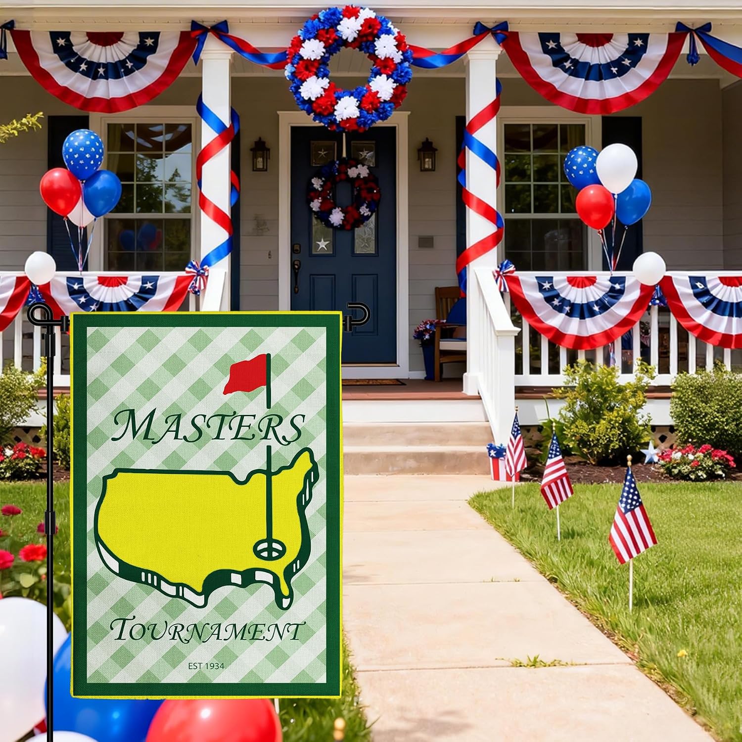 Thumbnail 6 de Dfzhlnb 12x18-Inch Golf Garden Flag, Double-Sided Weather-Resistant Canvas