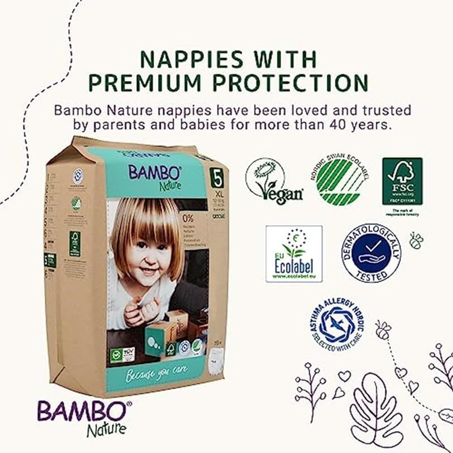 Thumbnail 3 de Bambo Nature Premium Training Pants Size 5 (11-17kg) XL – 19 Pack