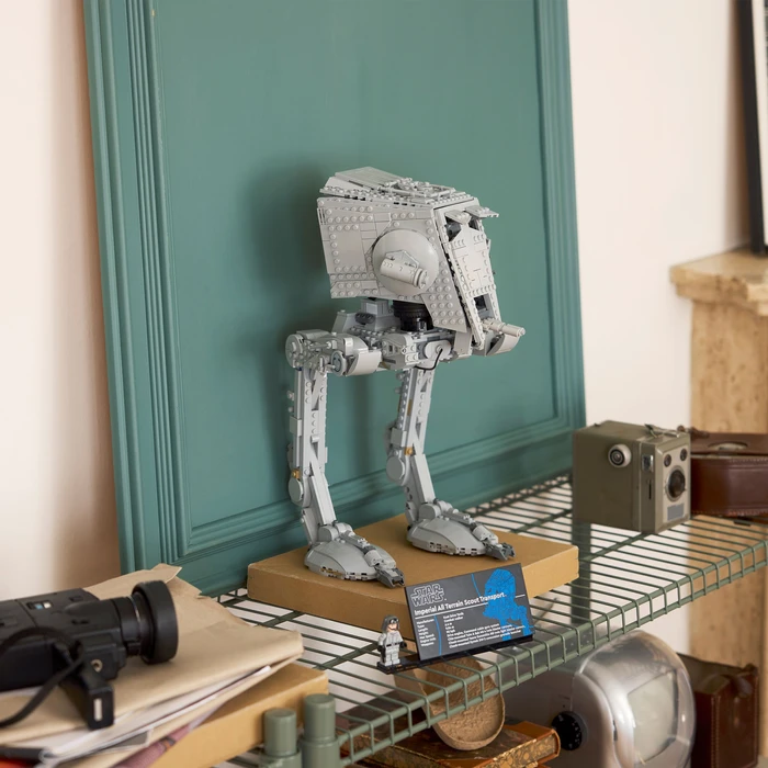 Detalle 2 de LEGO Star Wars AT-ST Kampfläufer 75417 – eindrucksvolle Schlachtfeld-Darstellung