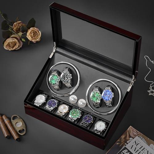 Thumbnail 8 de ANWBROAD automatic watch winder, 4 slots