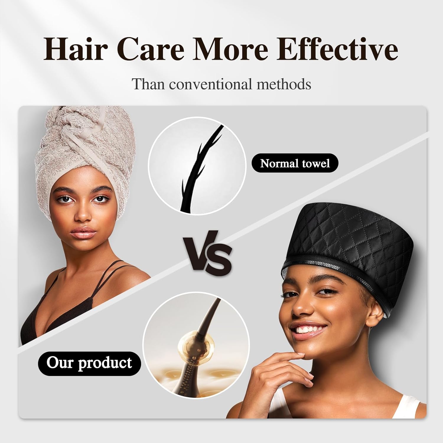 Detalle de Hair Cap Steamer 10 heat levels