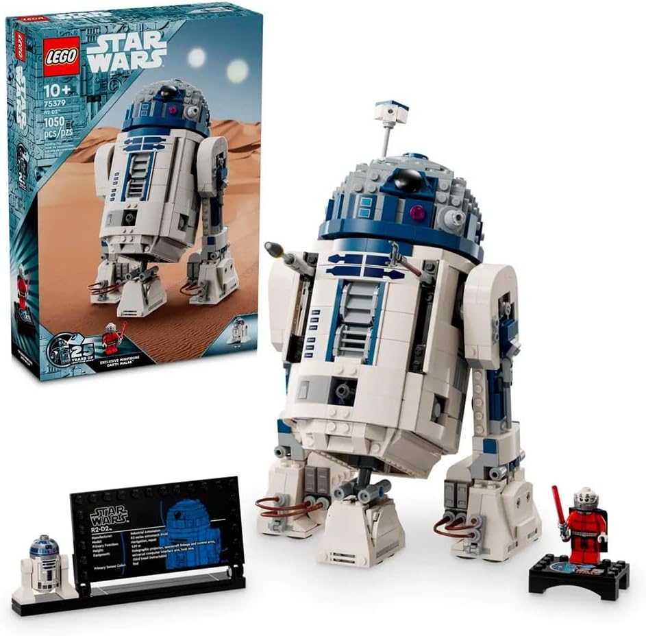 Thumbnail 6 de LEGO Star Wars 75379 R2-D2 Building Toy – Play and Display Droid Figure with Rotating Head, Periscope & Tools