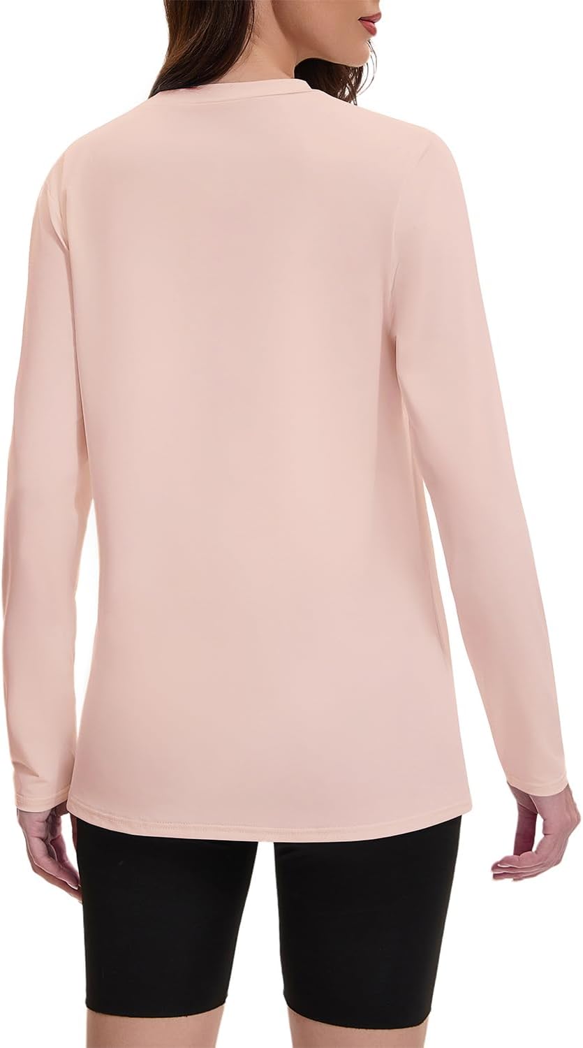 Thumbnail 3 de Suncife Haut d'entraînement à manches longues pour femme — T-shirt sport amples et respirant