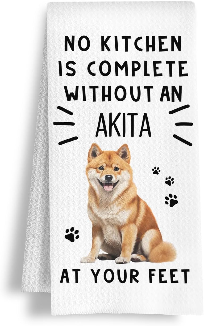 Detalle de HSIASHENG Funny Rottweiler Dish Towel 16×24 in 🧻
