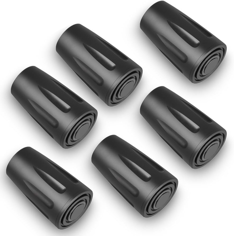 Thumbnail 6 de OTraki Embouts de Bâtons de Marche Nordique en Caoutchouc – Packs 6 ou 12, pour Diamètre 11 mm