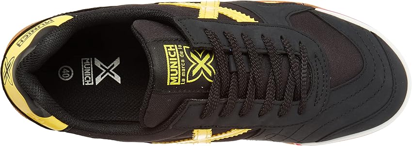 Thumbnail 4 de Munich Gresca Zapatillas Unisex Adulto 🏃‍♂️ Black Yellow 43 EU