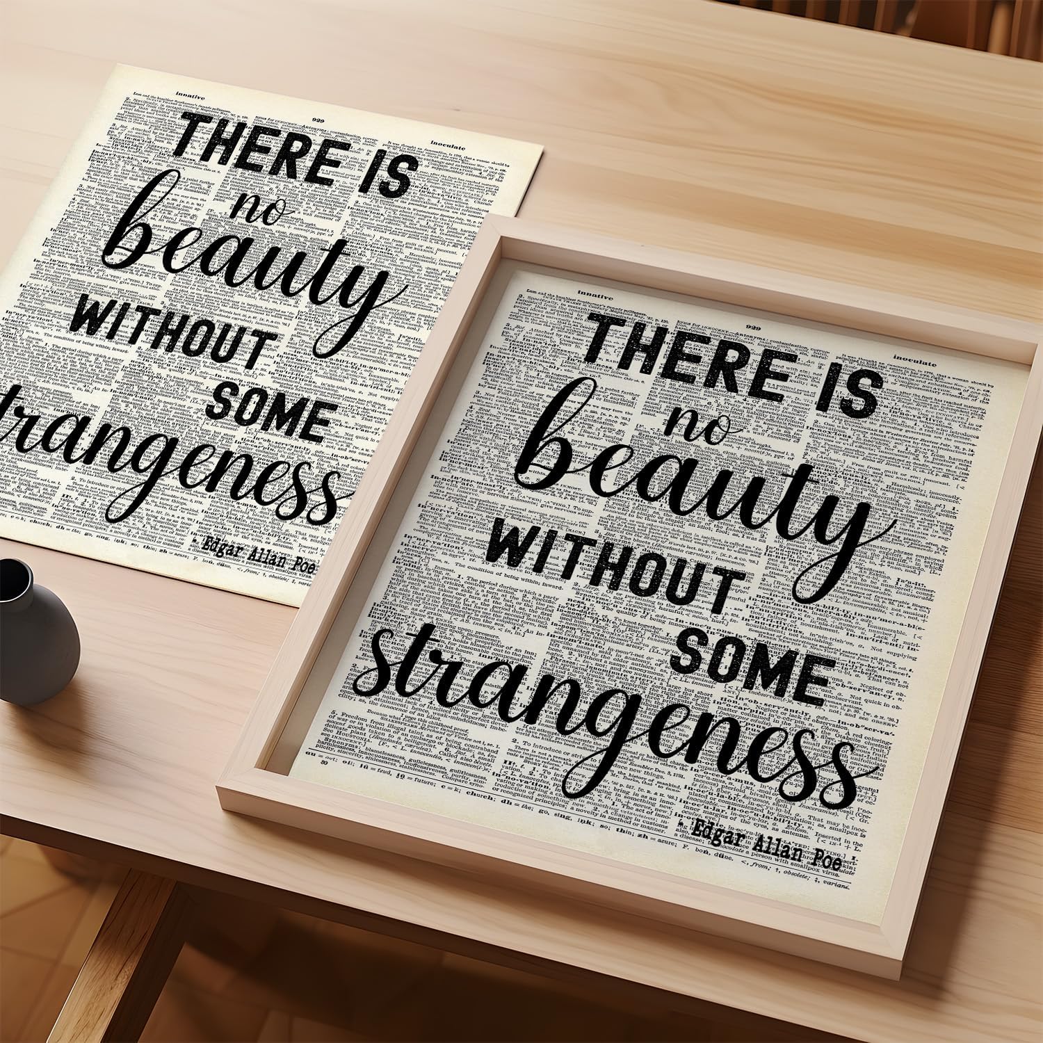 Thumbnail 3 de Edgar Allan Poe Quote Print, 8 x 10-Inch