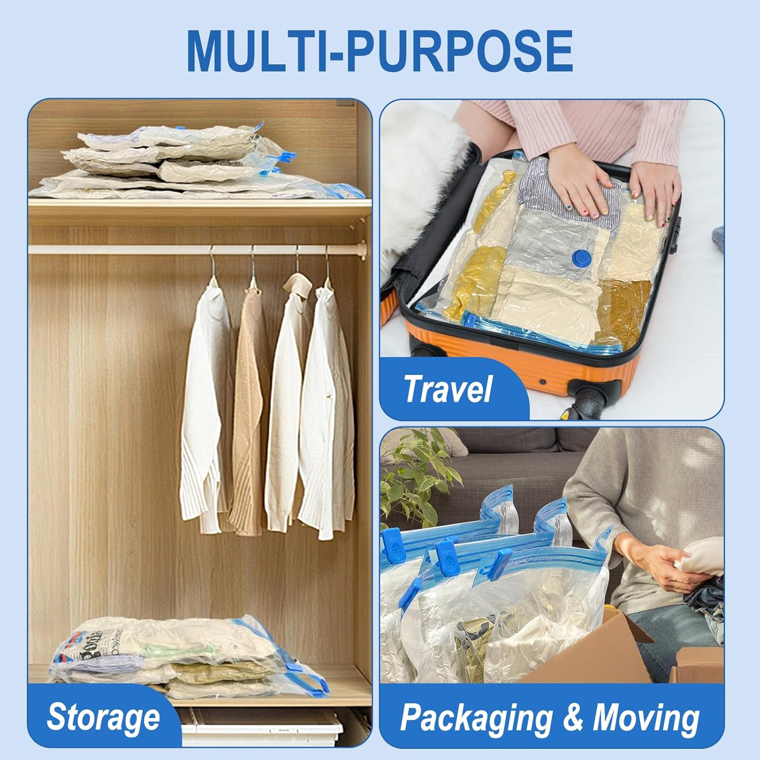 Detalle 2 de Fygrip Vacuum Storage Bags 20 Pack