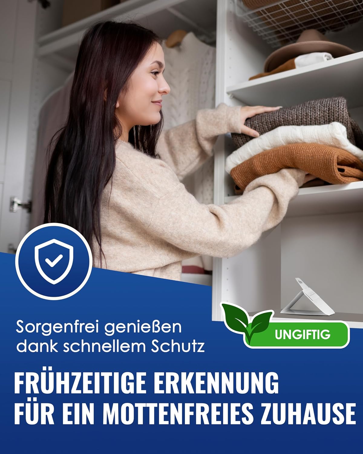 Thumbnail 4 de PIC Kleidermottenfalle Mottenschutz Kleiderschrank