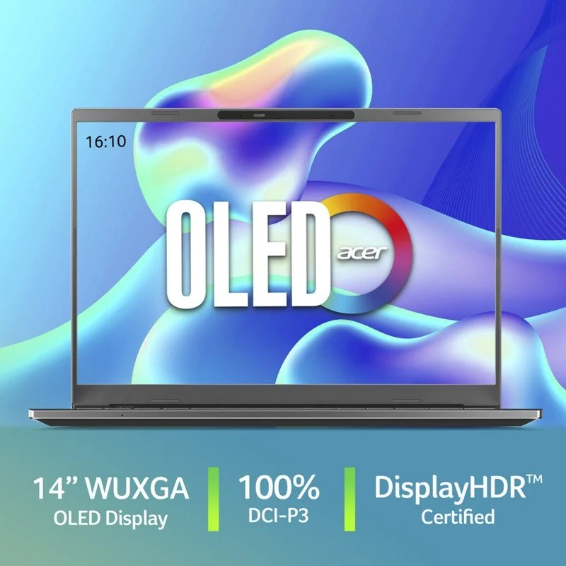 Thumbnail 2 de Acer Aspire 14 AI 14” con Intel Core Ultra 5 226V, 16GB, 1TB SSD y pantalla OLED