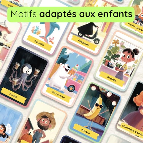 Detalle 2 de Rabano Art Qui suis-Je ? | Jeu éducatif et ludique dès 6 ans