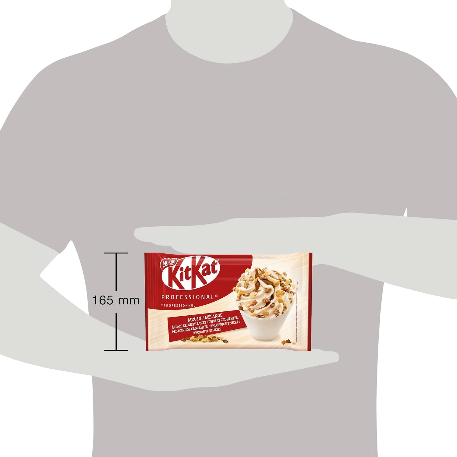 Detalle 2 de Kit Kat Trocitos de Galleta 🍪 400g - Toppings para Postres