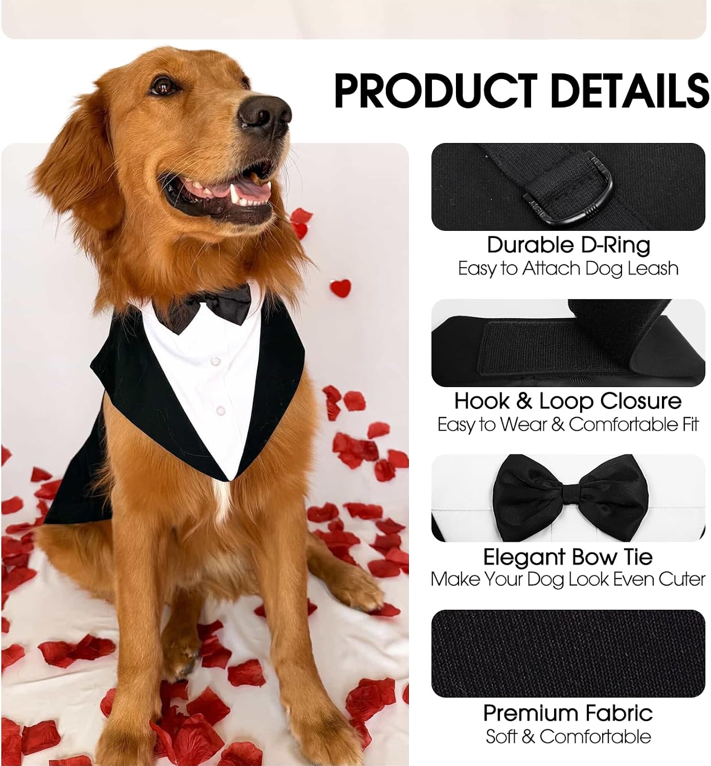 Detalle de Kuoser Dog Tuxedo, Size L