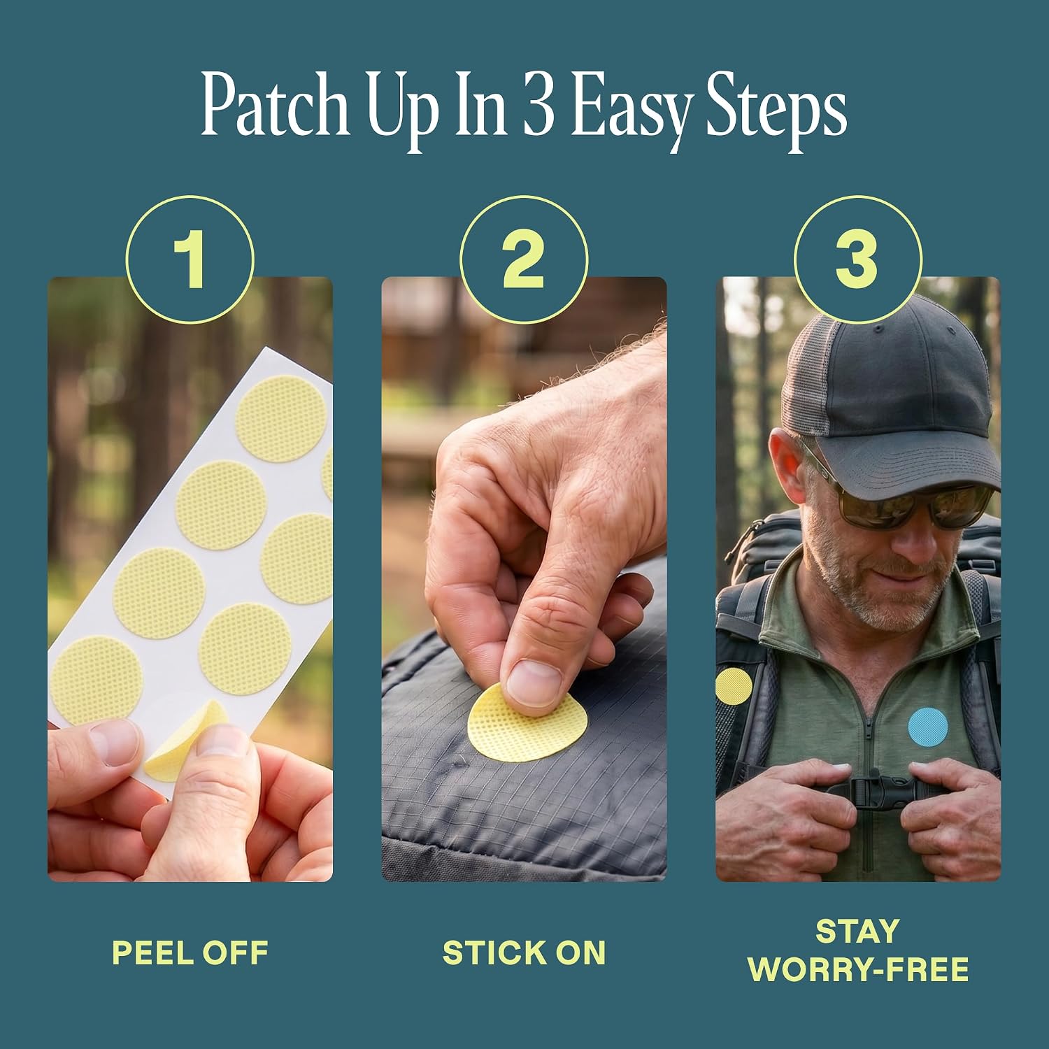 Detalle de Cliganic Mosquito Repellent Stickers 90-Pack