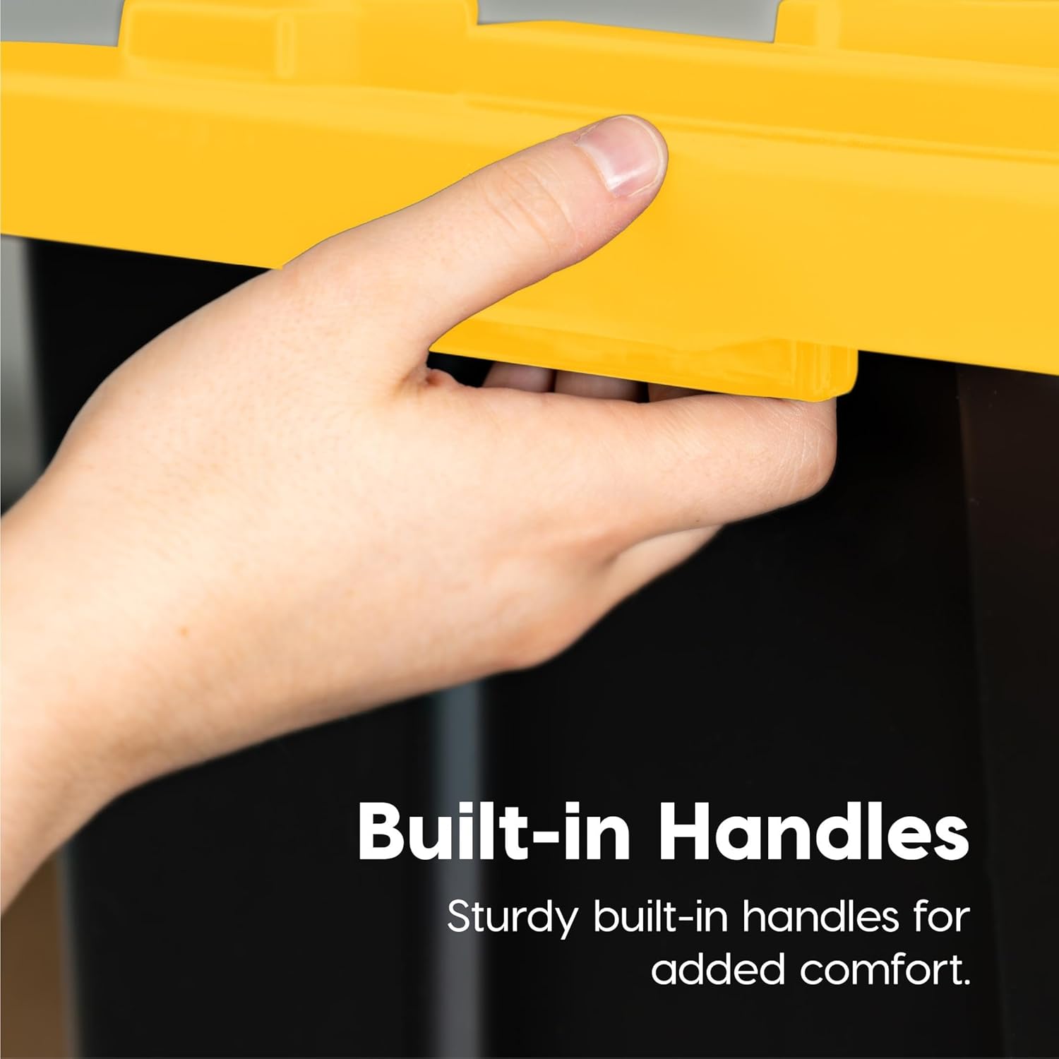 Thumbnail 6 de IRIS USA 27 Gallon Storage Bins 4-Pack
