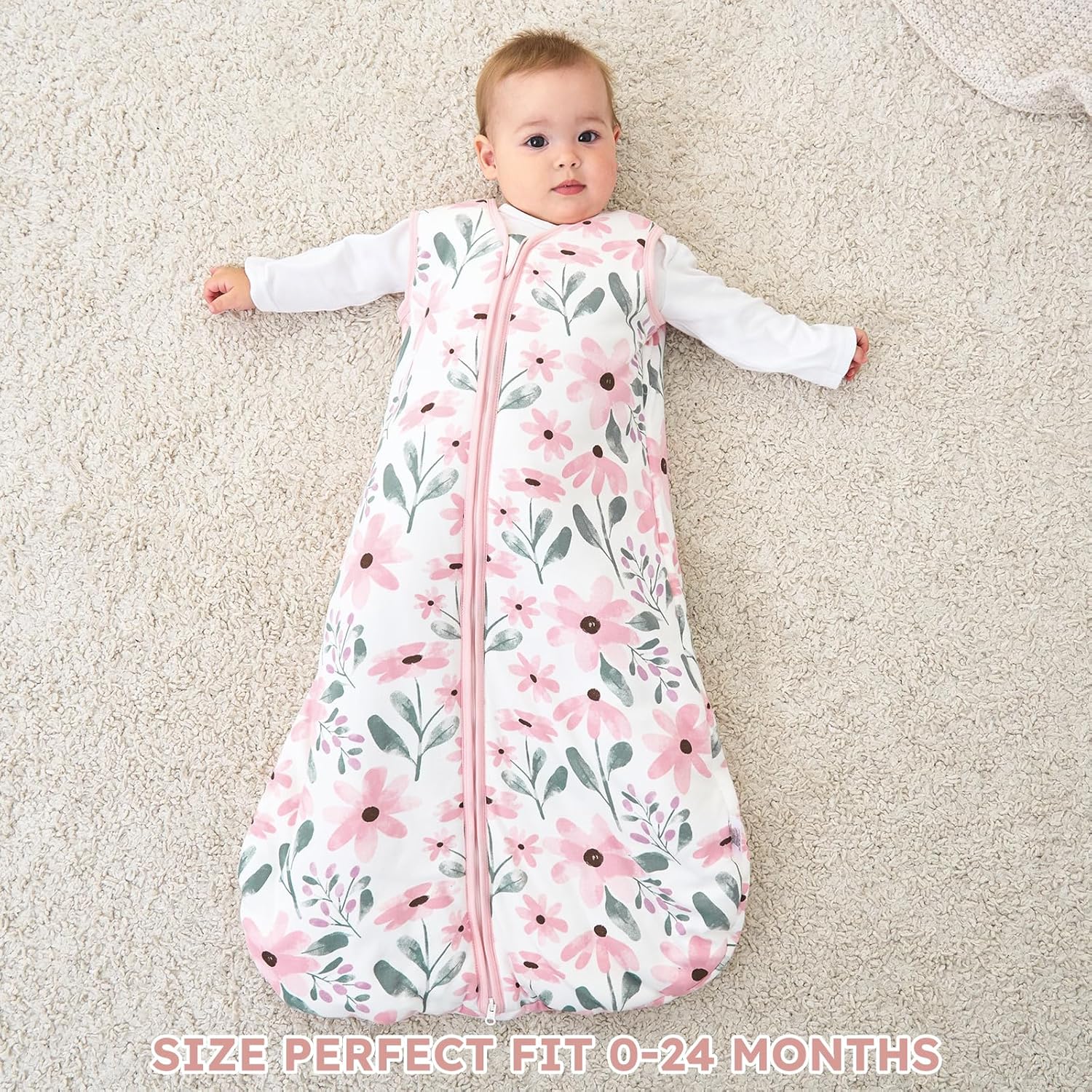 Thumbnail 6 de Yoofoss Baby Sleeping Bag 0.5 Tog – 2 Pack, 100% Organic Cotton, Summer Sleep Sack