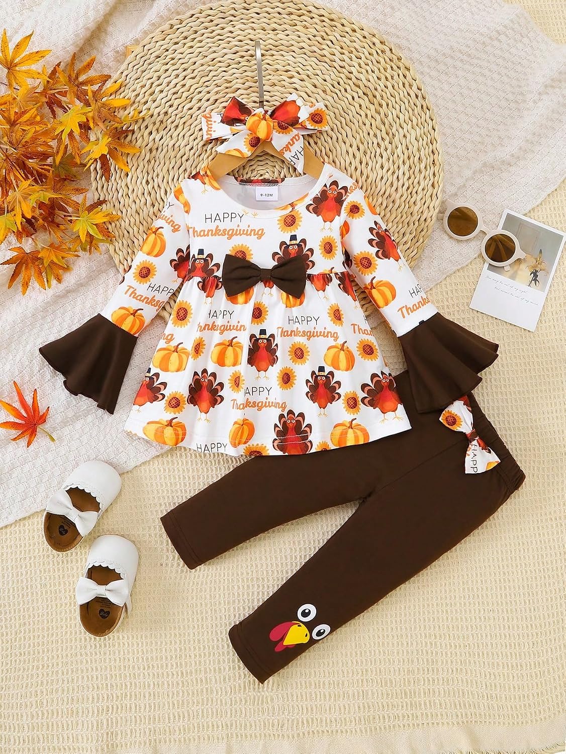 Detalle de Toddler Girl Outfit Set, Cotton Blend