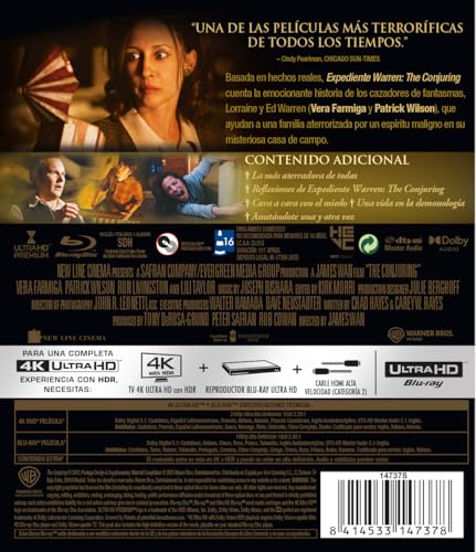 Thumbnail 1 de Sony Pictures Expediente Warren 4K UHD+BD