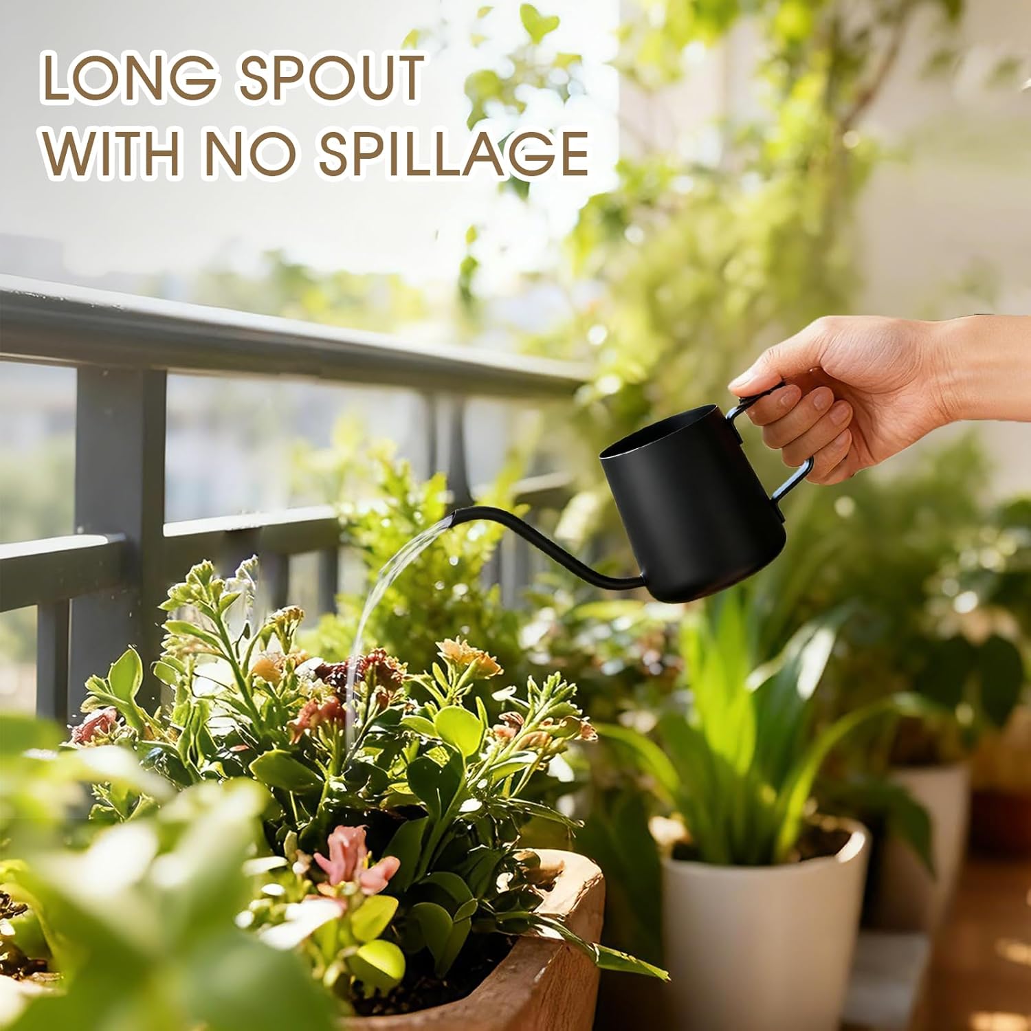 Thumbnail 2 de Houbobo watering can, 250ml stainless steel