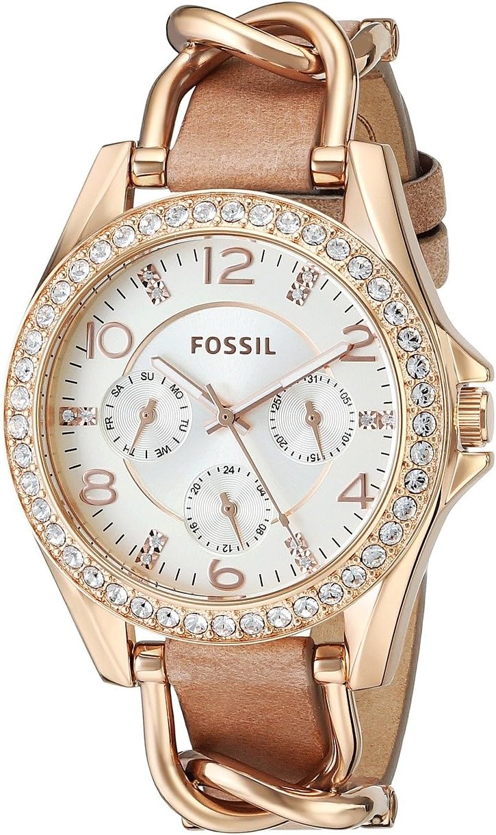 Thumbnail 6 de FOSSIL Riley Damenuhr Quarz Chronograph