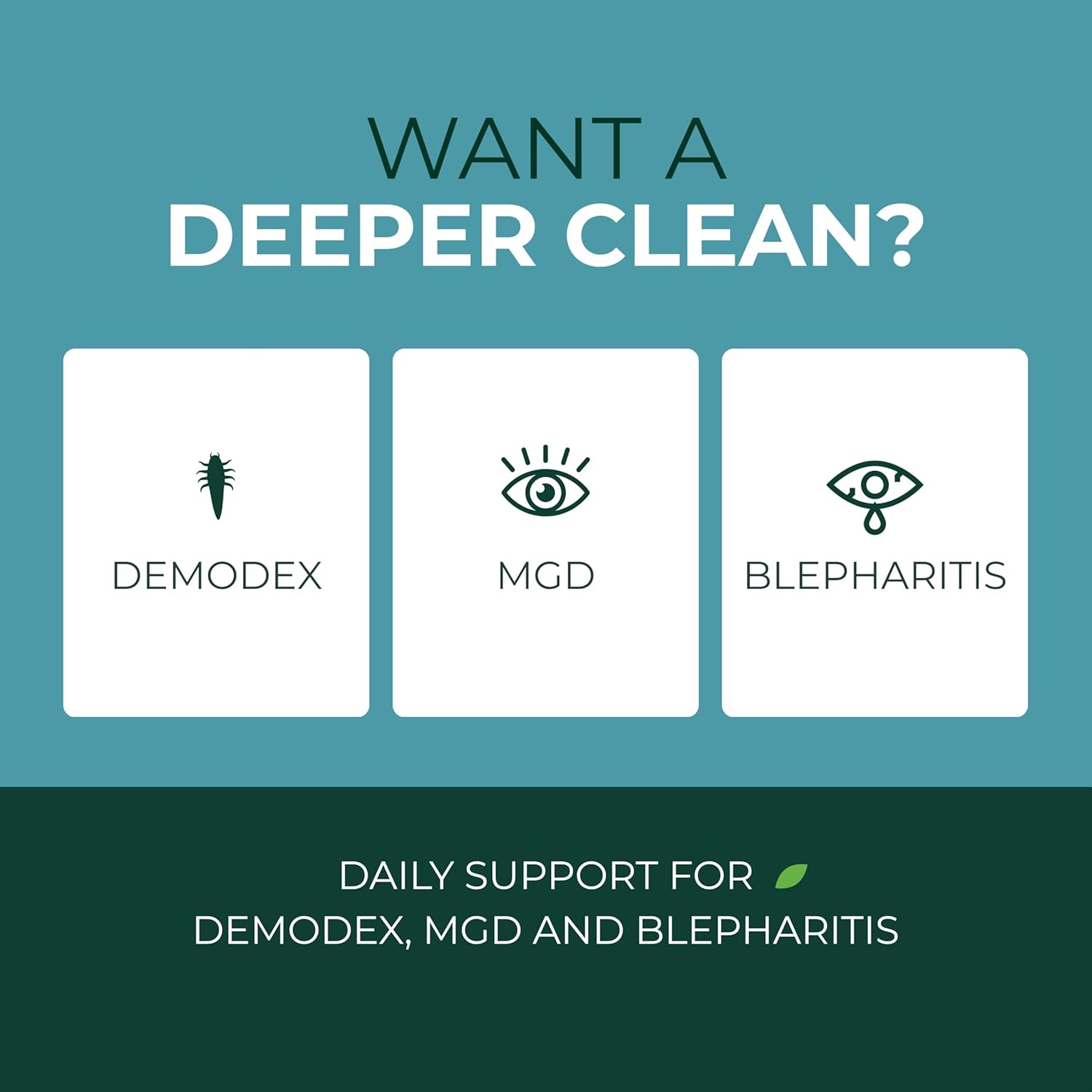 Detalle 2 de NOVEHA Demodex Eyelid & Lash Wipes 60 count