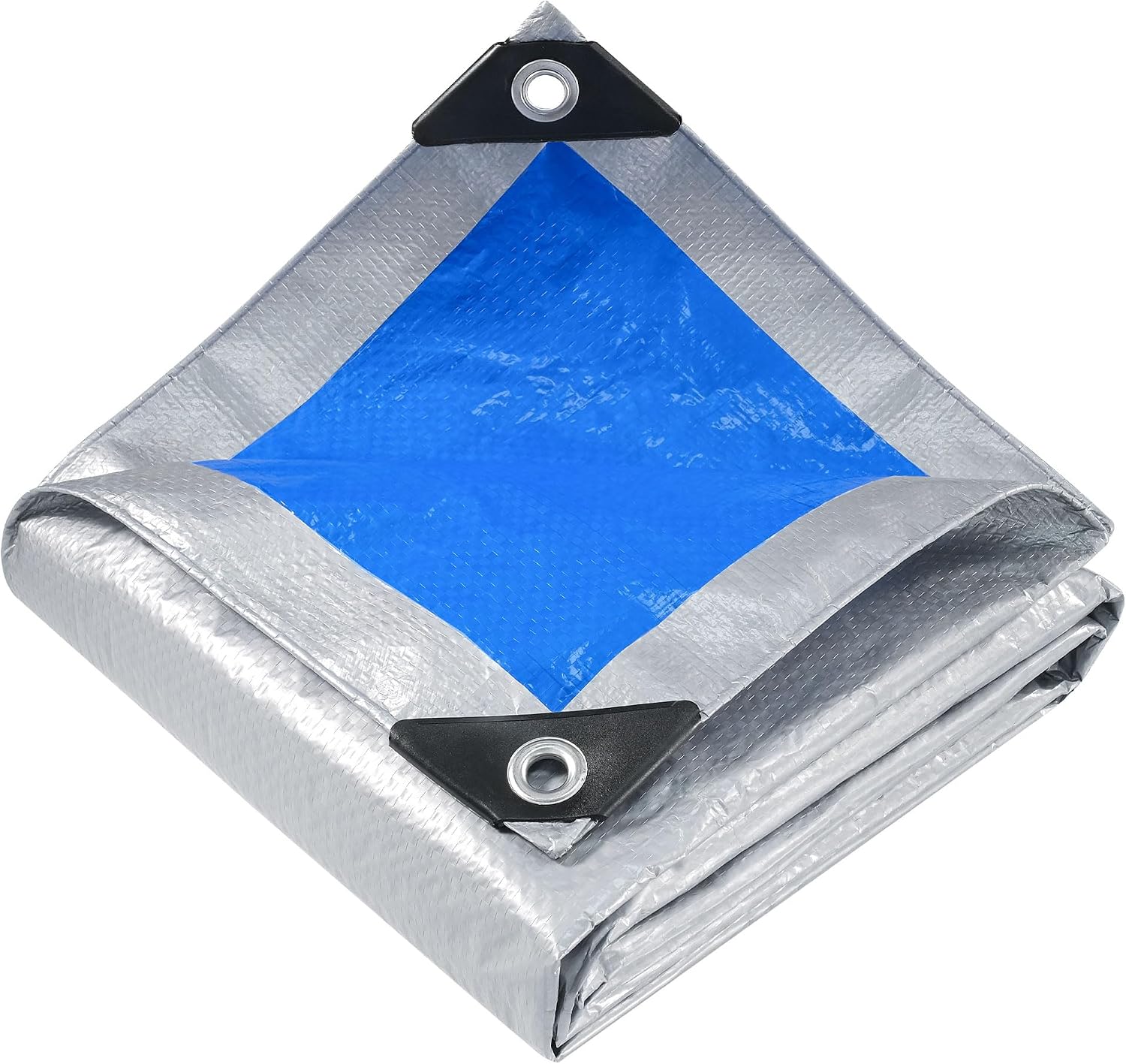 Detalle de Covall Tarpaulin 2m x 2m Waterproof Tarp – Groundsheet, Double-Sided UV-Resistant