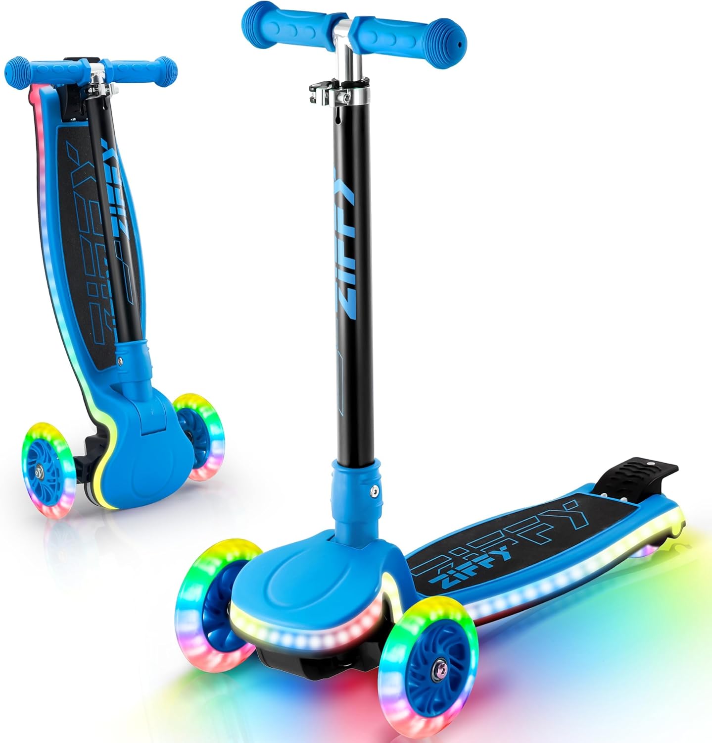 Detalle de ZIFFY 3-Wheel Light-Up Scooter 110 lbs 🛴
