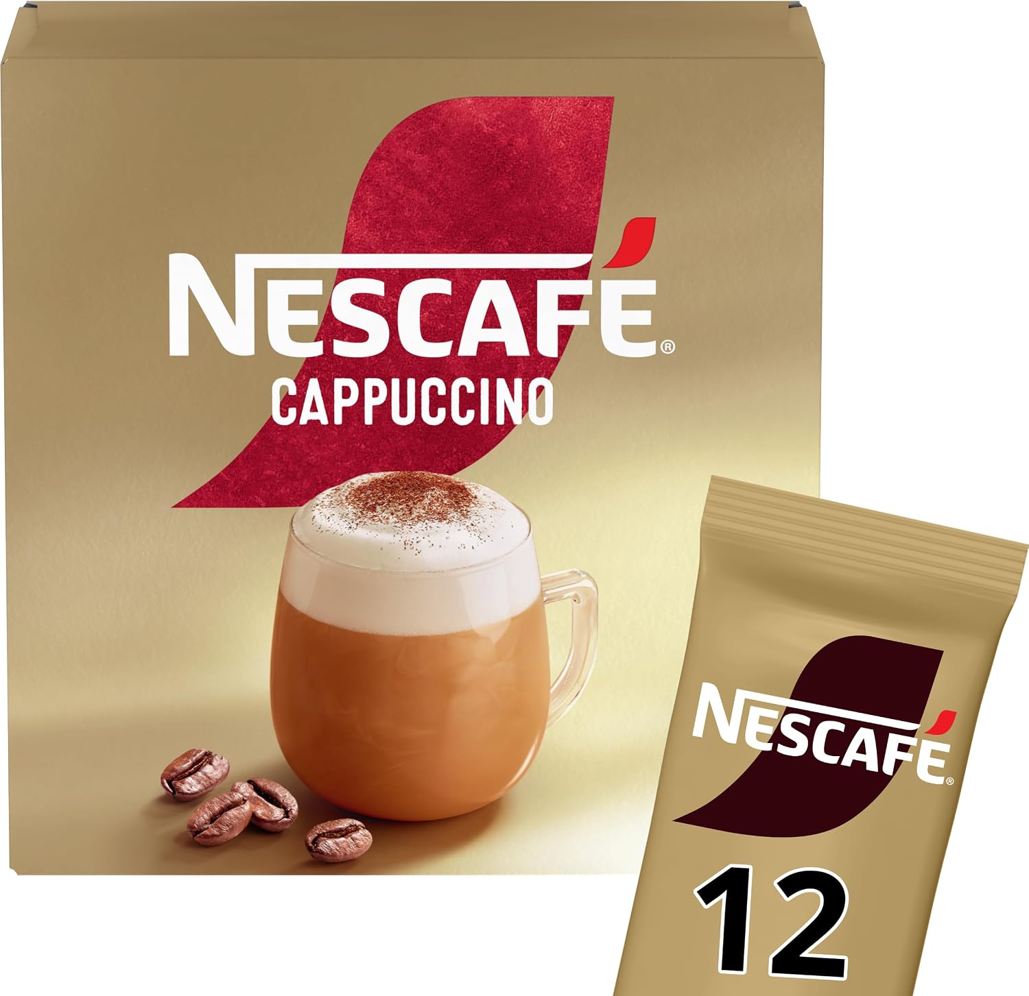 Thumbnail 5 de NESCAFÉ Cappuccino Instant Coffee Sachets – 72 x 15.5g