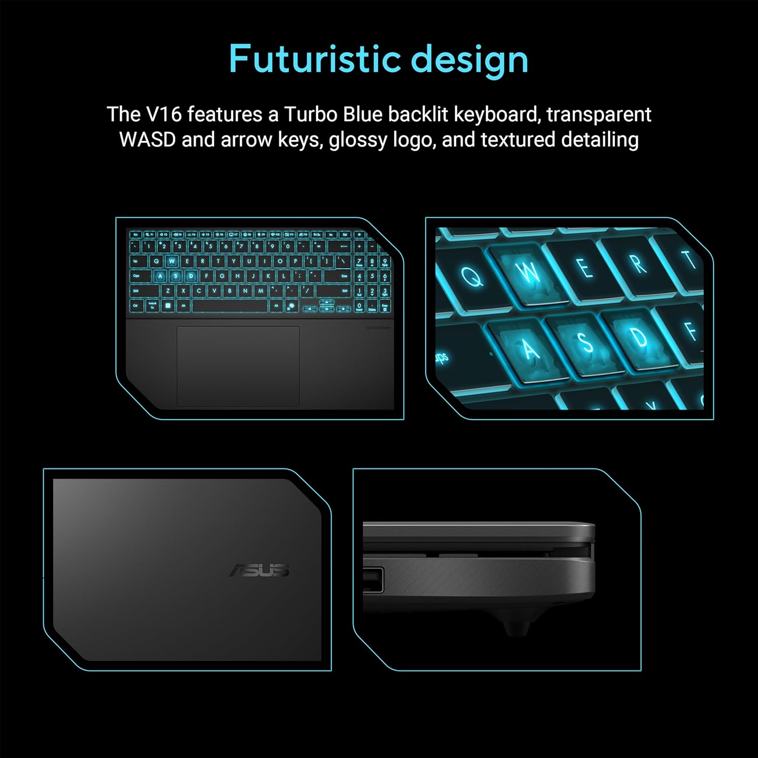 Thumbnail 4 de ASUS V16 16" WUXGA 144Hz Gaming Laptop with RTX 5070