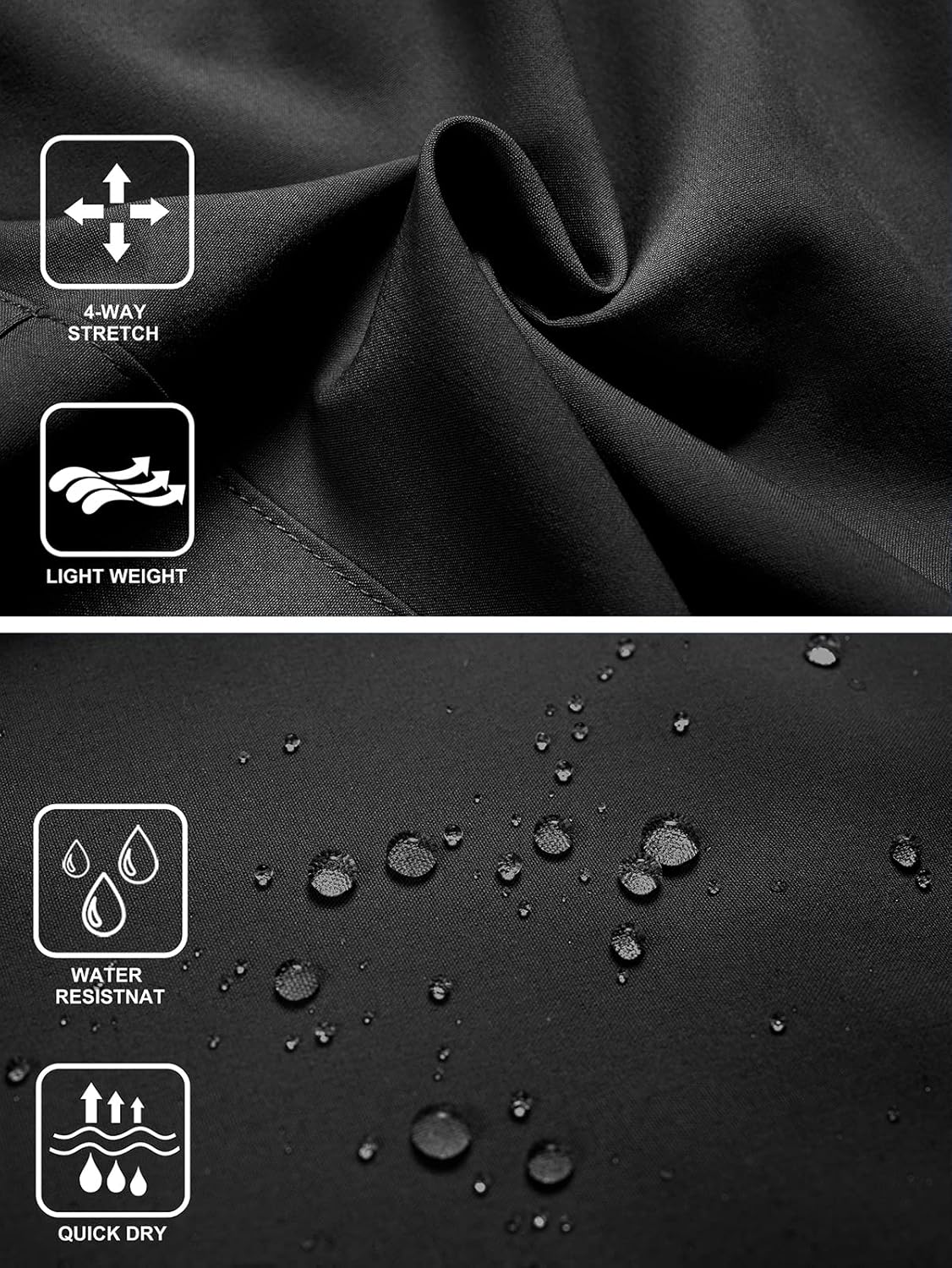 Thumbnail 3 de Hugut Women's Lightweight Hiking Cargo Shorts