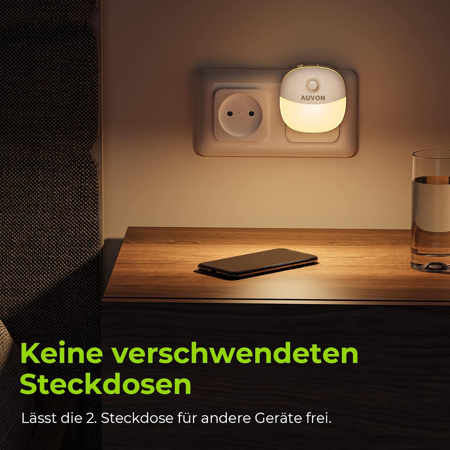 Thumbnail 6 de AUVON Nachtlicht Steckdose 1-50 lm 🌙