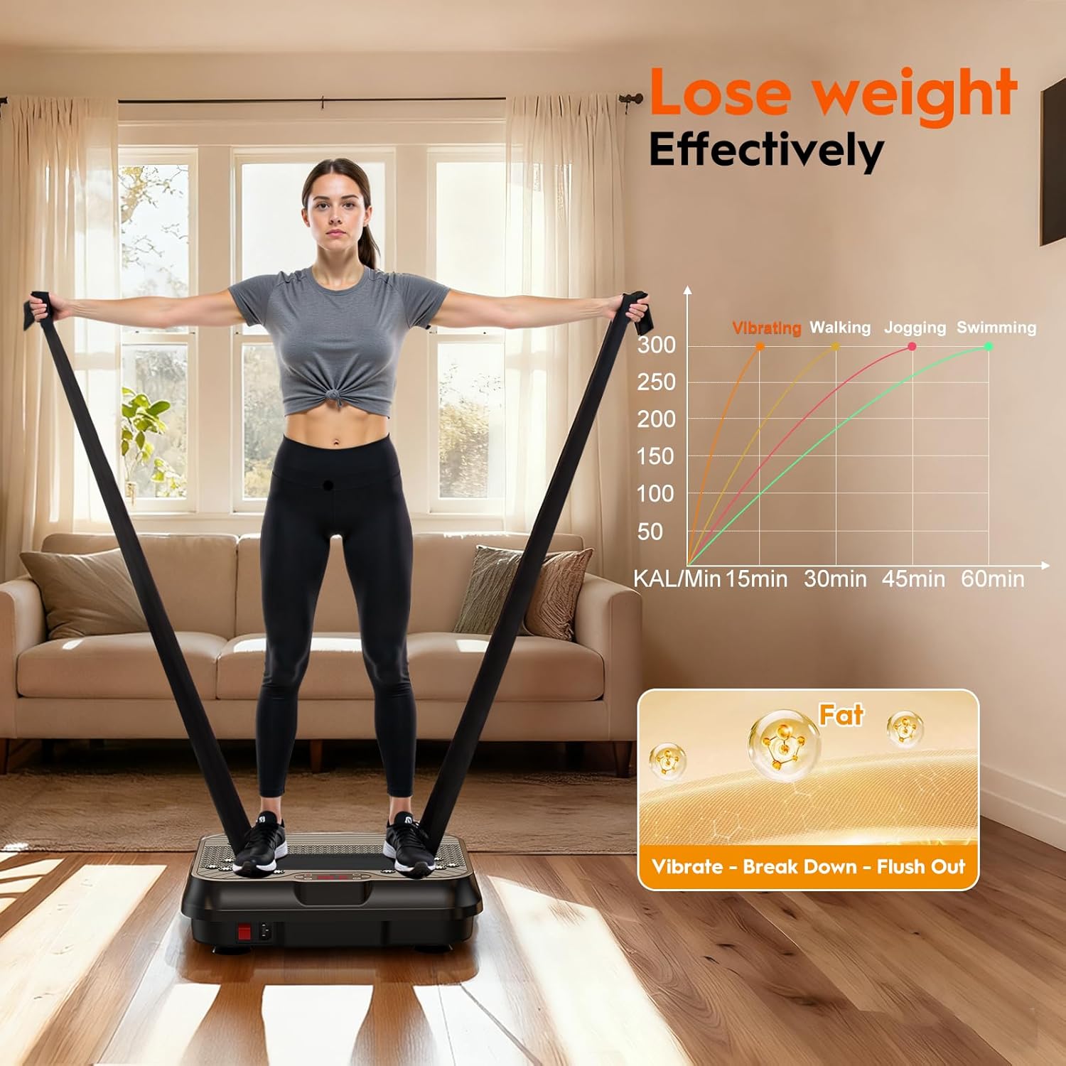 Thumbnail 4 de Vibration Plate Exercise Machine 400 lbs