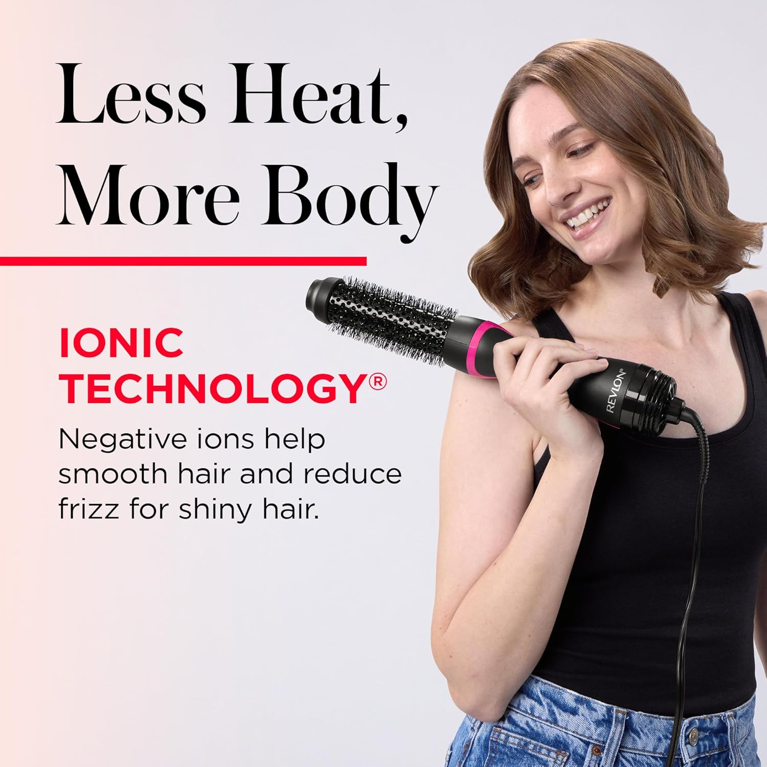 Thumbnail 3 de Revlon One-Step Hair Dryer and Styler Root Booster Hot Brush (1-1/2 in)