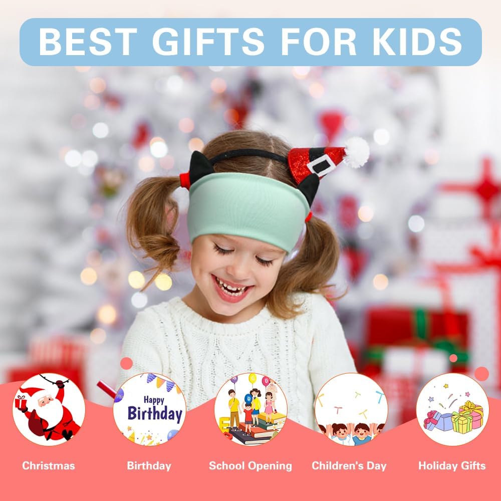 Thumbnail 6 de Joythink Kids Bluetooth Headband Headphones Sleep Mask: 3-in-1 Comfort for Travel & Study