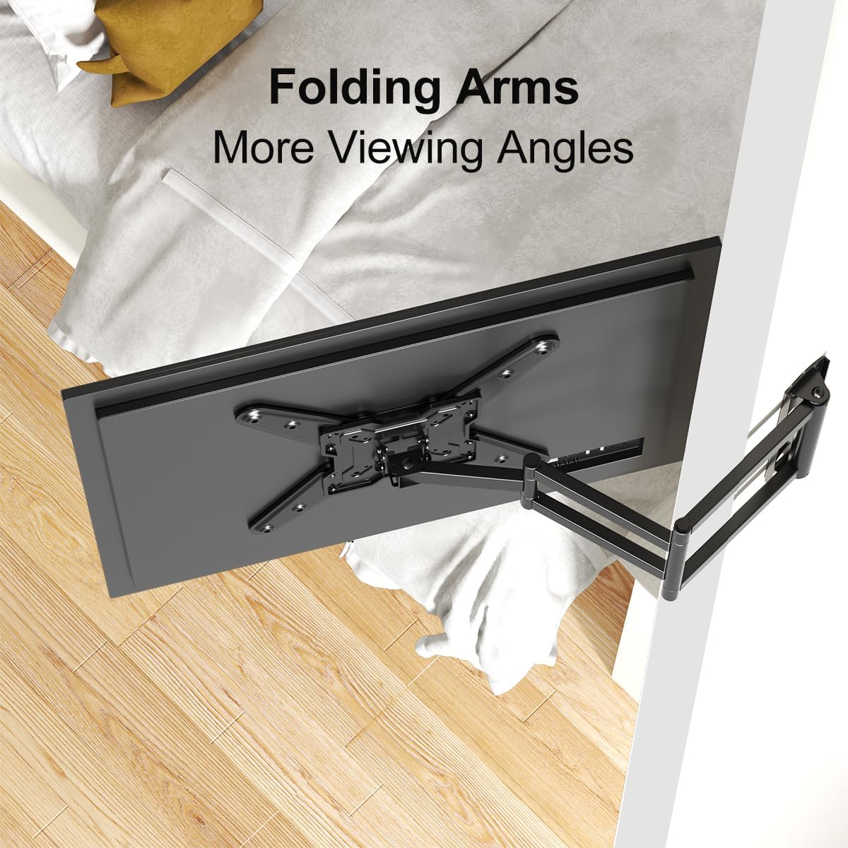 Detalle 2 de Suptek Corner TV Mount 748mm full motion