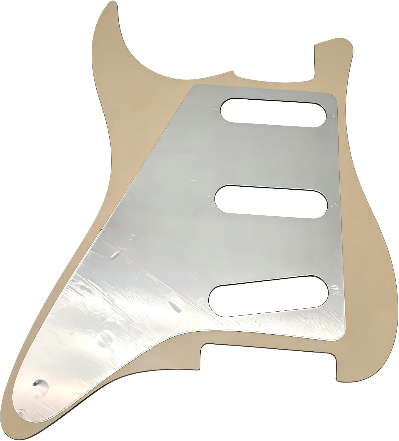 Detalle 2 de VizEx Zevo VZ-001-Cream3Ply Stratocaster SSS Pickguard, 11-Hole