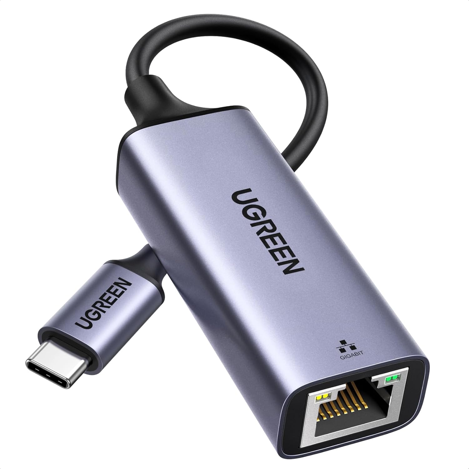 Detalle de UGREEN USB C to Ethernet Adapter 1Gbps