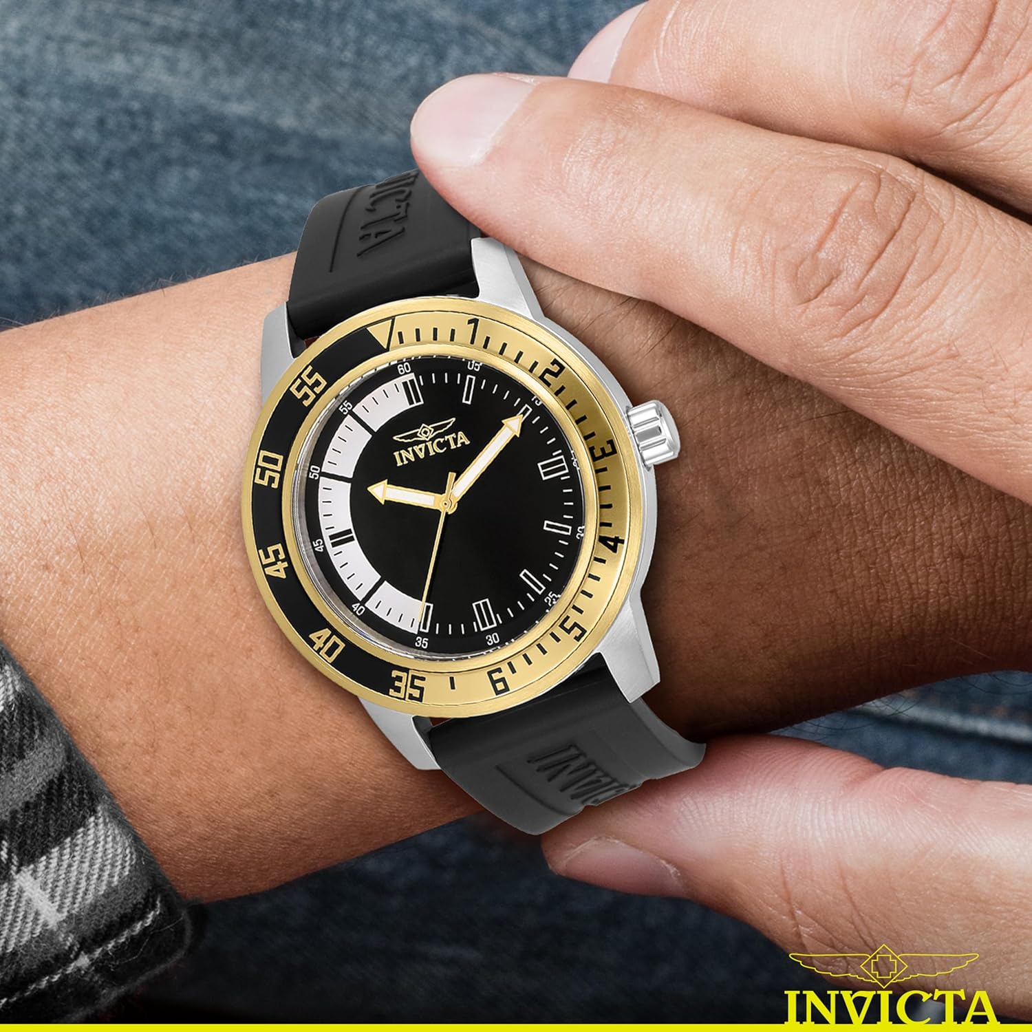 Thumbnail 1 de Invicta Specialty Montre Homme 34097 — Mouvement à Quartz, Acier Inoxydable, 45 mm