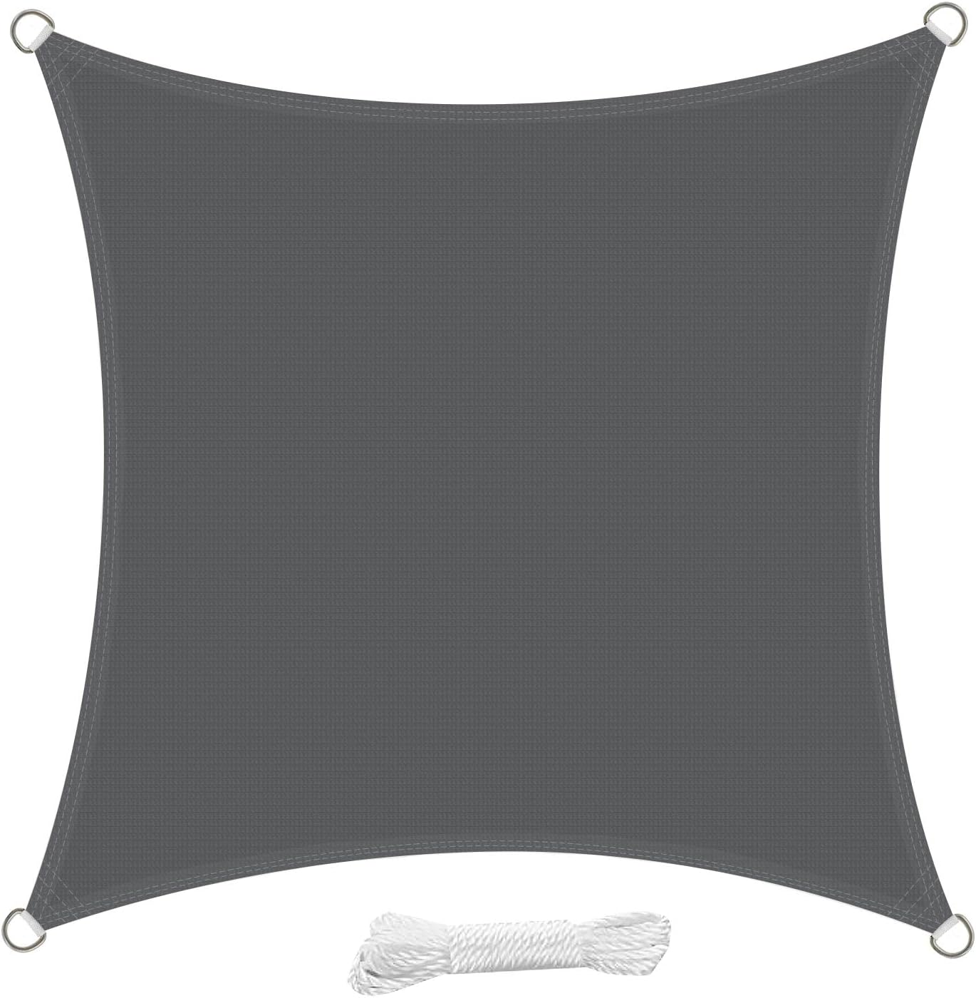 Detalle de Swift Vela Ombreggiante 3x3 m Quadrata - Protezione UV, Permeabile, Telo da Sole per Esterno
