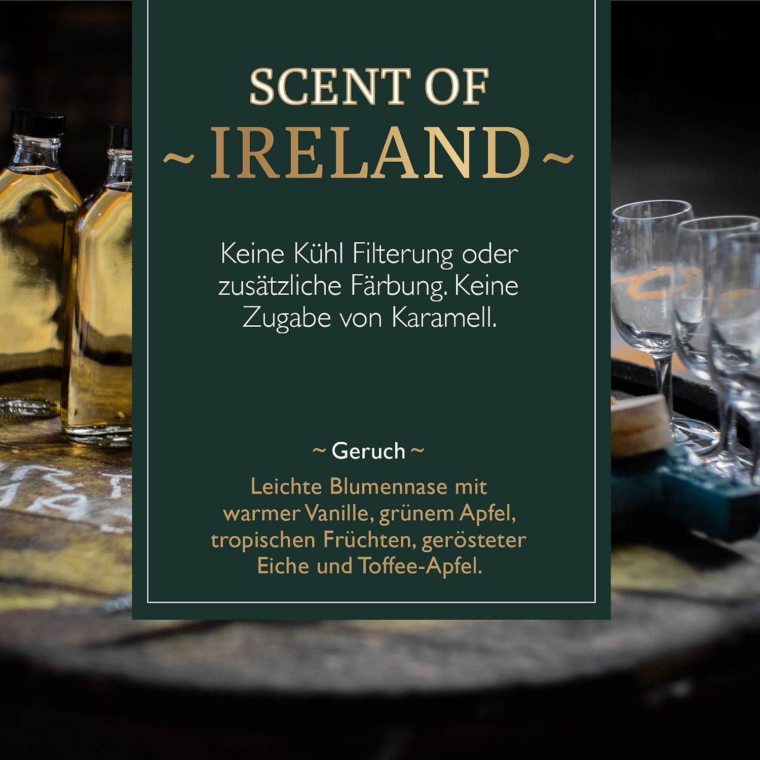 Detalle 2 de Portmagee Triple Distilled Irish Whiskey 9 Jahre đ„