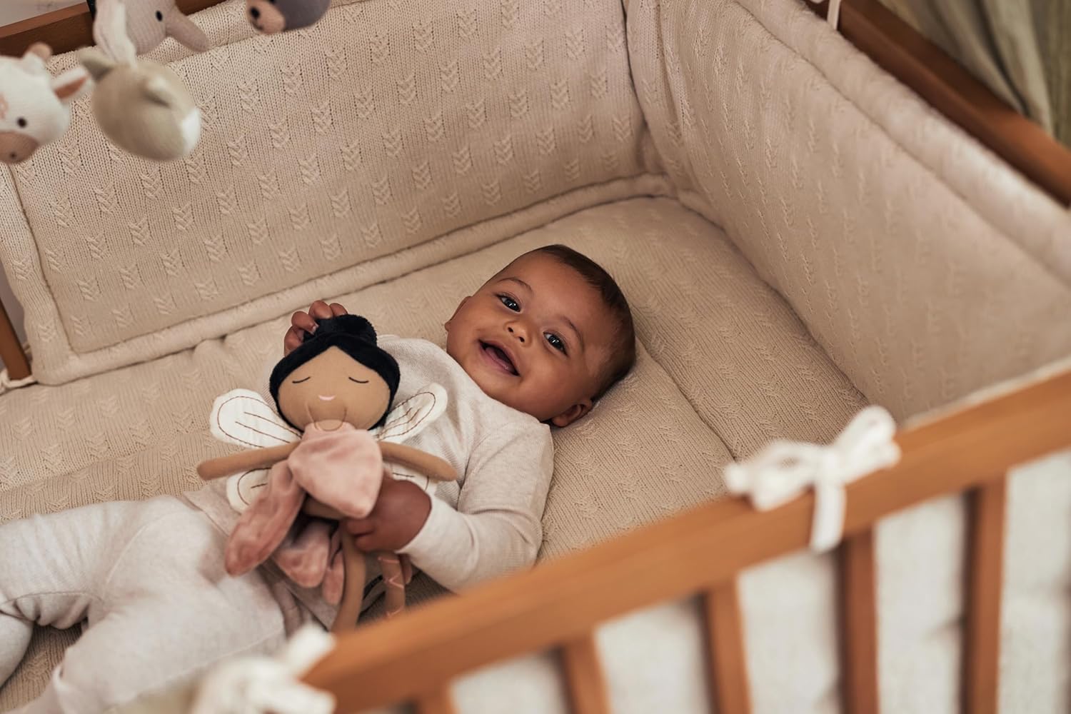 Thumbnail 6 de Jollein Stoffpuppe Kuschelpuppe Fee Mae (32 cm) – Hada aus Stoff zum Kuscheln