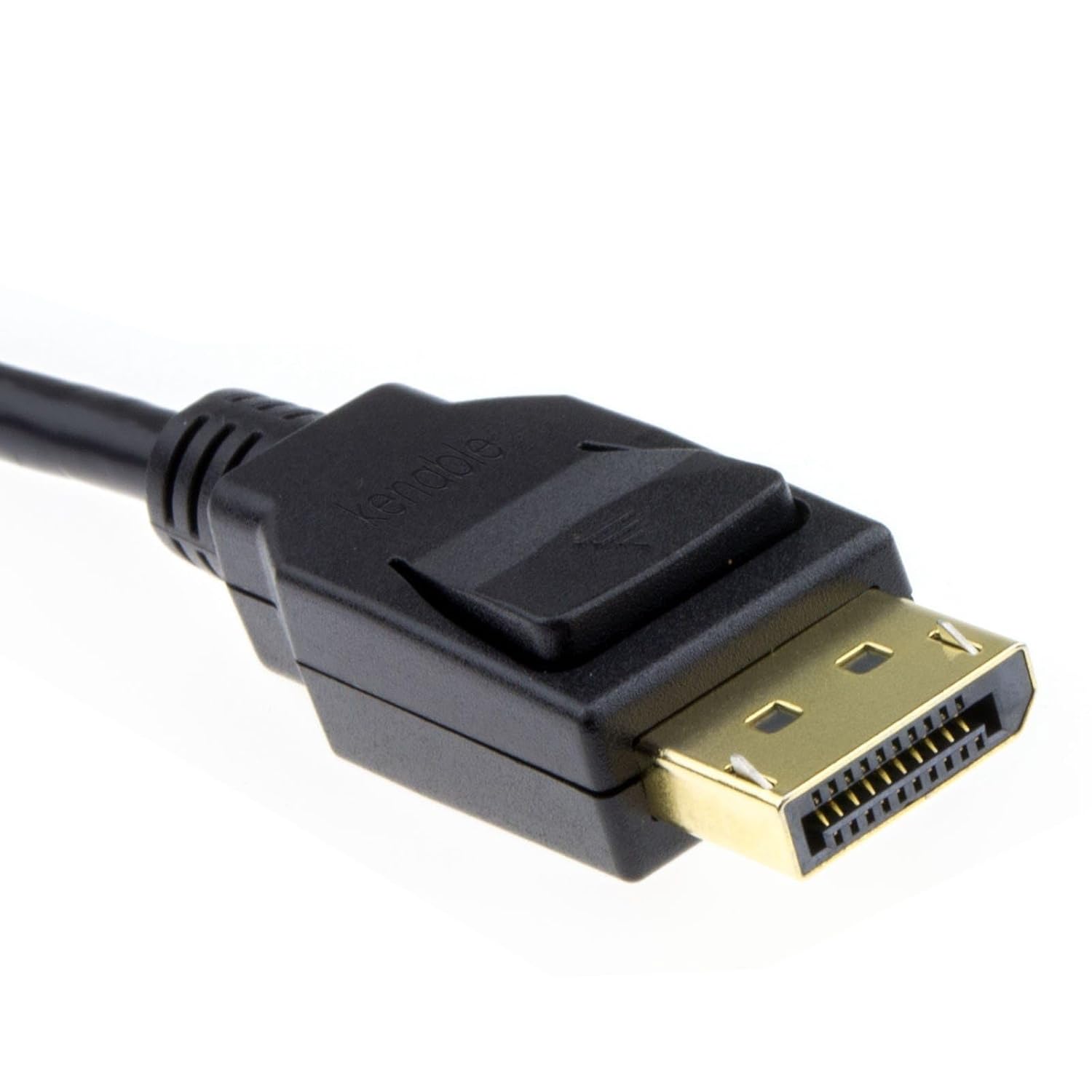 Detalle de Kenable DisplayPort v1.4 HBR3 8K60Hz / 4K120Hz MST Cable – Gold Plated, 1m