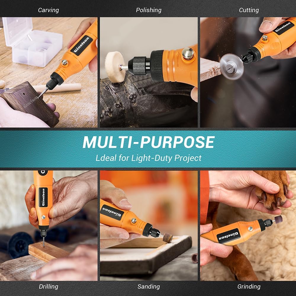 Thumbnail 5 de GINELSON Mini Cordless Rotary Tool 3.7V