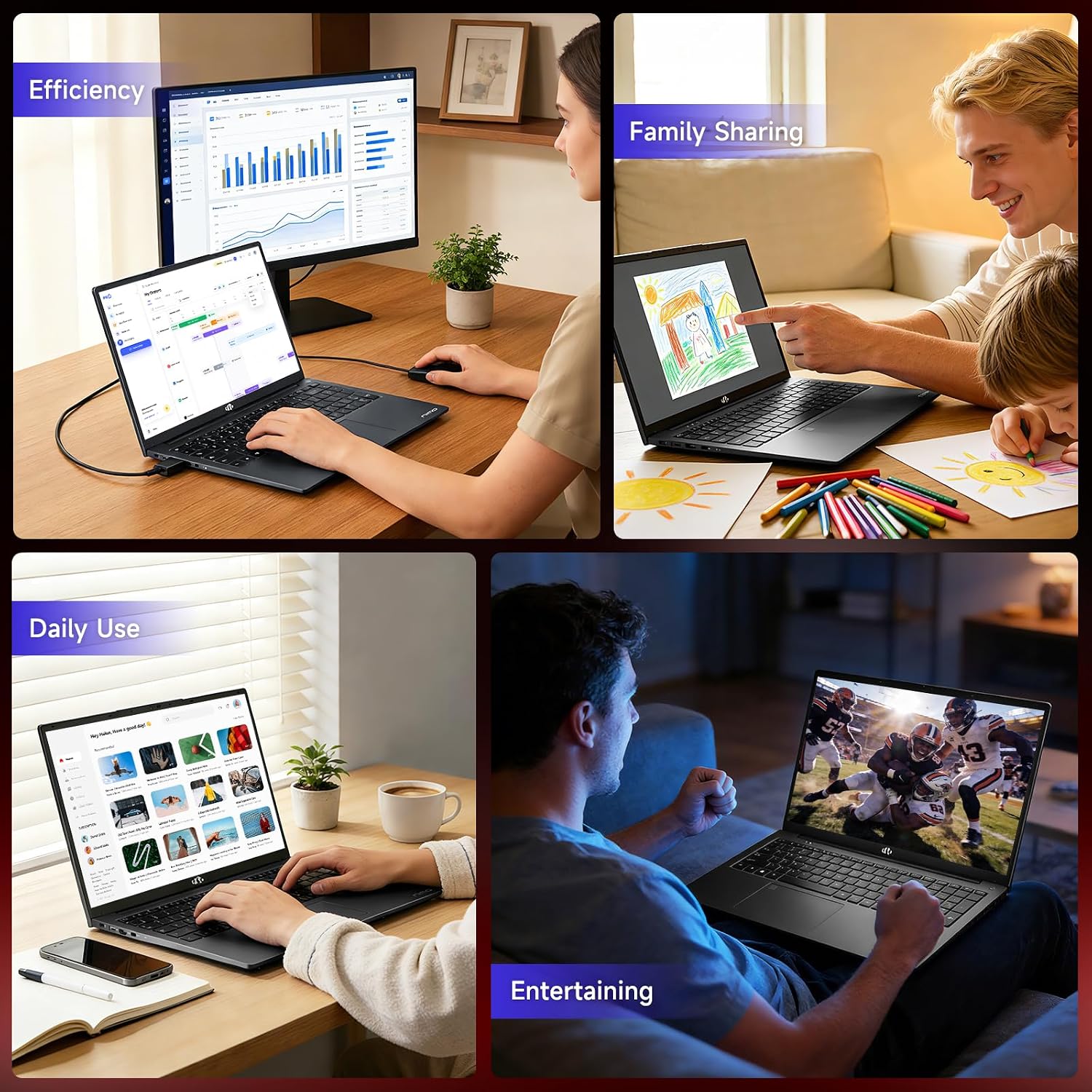 Detalle 1 de NIMO 17.3-inch laptop
