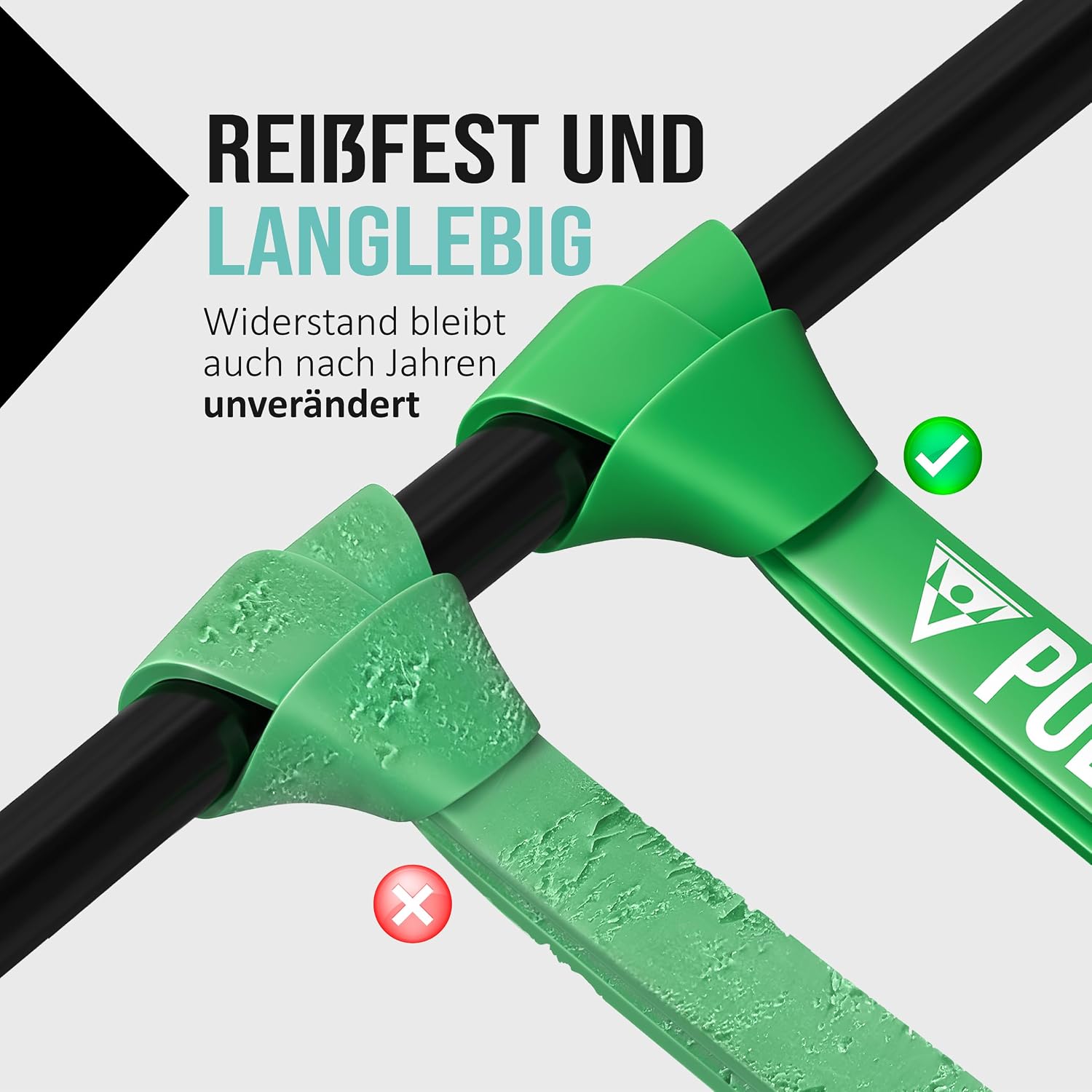 Detalle 1 de Pullup & Dip Fitnessbänder 4 Widerstände