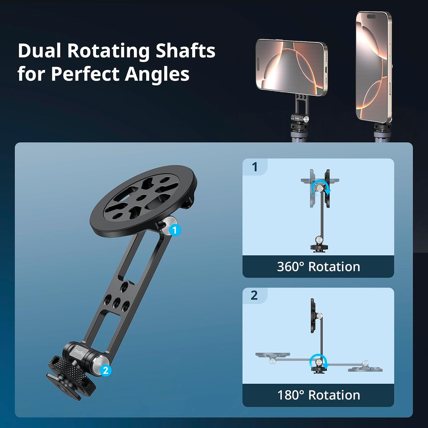 Detalle 2 de SMALLRIG 5156 support magnétique 500 g