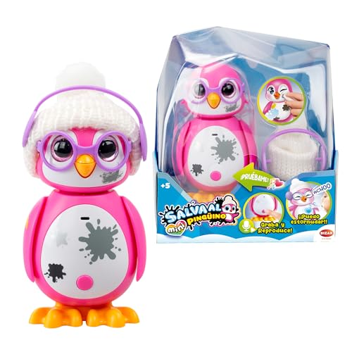 Detalle de Bizak Mini Salva al Pingüino Rosa