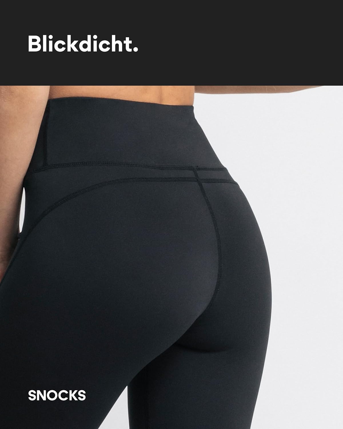 Thumbnail 4 de Snocks leggings lunghi da donna a vita alta per sport: opachi, super elasticizzati e anti-quat