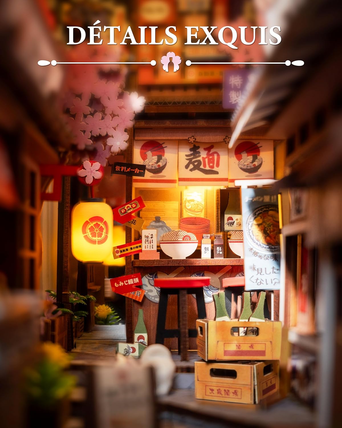 Thumbnail 4 de Rolife Book Nook Sakura 3,5 h 📚