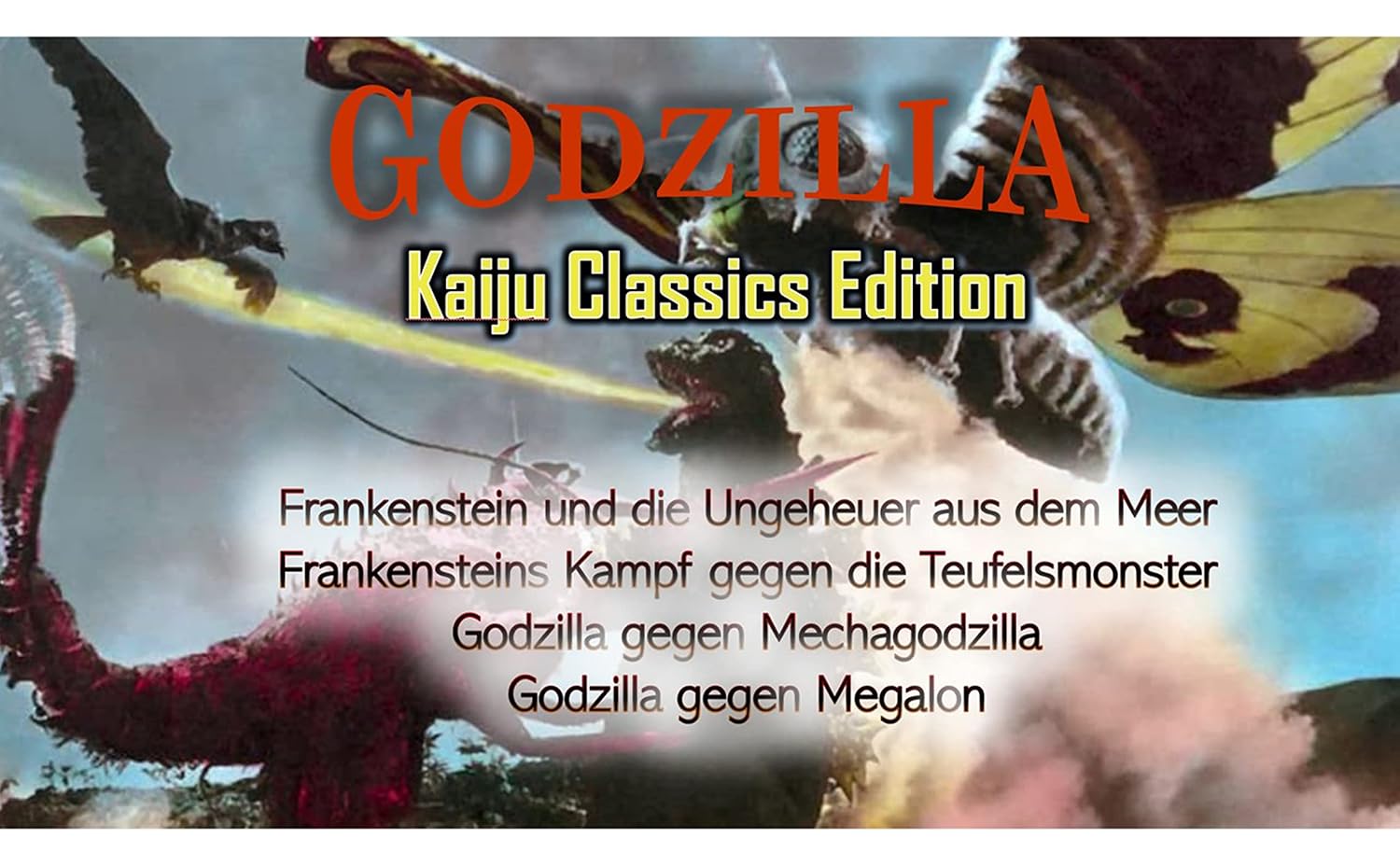 Thumbnail 1 de WME Godzilla Kaiju Classics Edition 4 Filme
